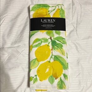 Lauren Ralph Lauren Kitchen Towels set of 3 Lemons